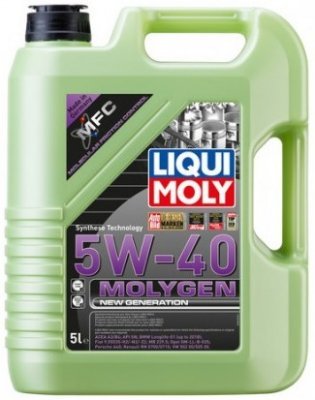 Motorový olej Liqui Moly Molygen New Generation 5W-40, 5L