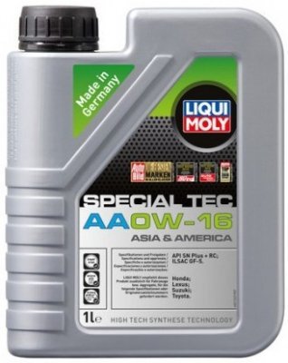 Motorový olej Liqui Moly Special Tec AA 0W-16, 1L
