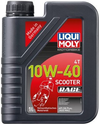 Motorový olej Liqui Moly Motorbike 4T Scooter Race 10W-40, 1L