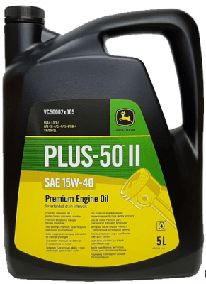 Motorový olej John Deere Plus-50 II 15W-40, 5L