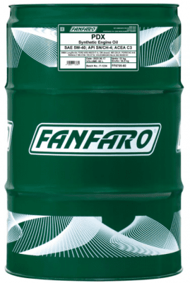 Motorový olej Fanfaro PDX 5W-40, 60L