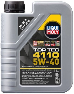 Motorový olej Liqui Moly Top Tec 4110 5W-40, 1L