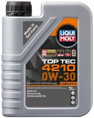 Motorový olej Liqui Moly Top Tec 4210 0W-30, 1L