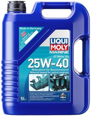 Motorový list Liqui Moly Marine 4T 25W-40, 5L