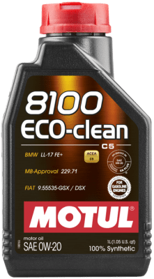 Motorový olej Motul 8100 ECO-CLEAN 0W-20, 1L