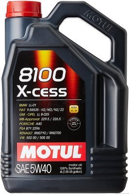 Motorový olej Motul 8100 X-CESS 5W-40, 4L