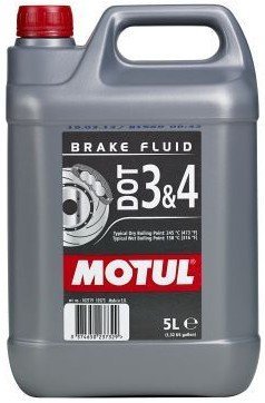 Motul DOT 3&4 Brake Fluid, 5L