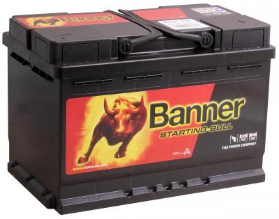 Autobaterie Banner Starting Bull 12V, 72Ah, 640A, 572 12