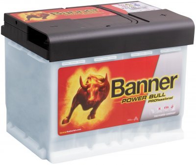 Autobaterie Banner Power Bull PROfessional 12V, 63Ah, 600A, P63 40