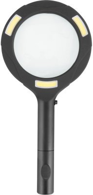 Lupa se světlem 80lm, 3x zvětšení, 3x0,5W COB LED EXTOL LIGHT