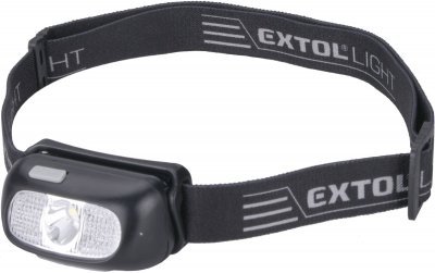 Čelovka 130lm CREE XPG, USB nabíjení, dosvit 40m, 5W CREE XPG LED EXTOL LIGHT