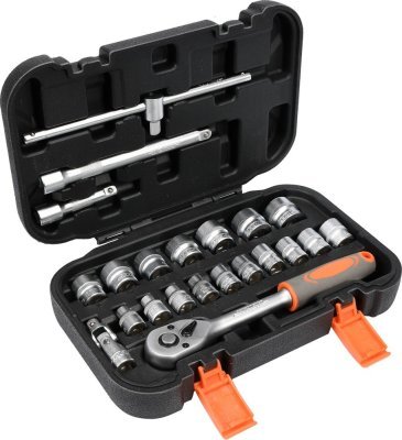 Sada nářadí gola 3/8" Sthor 22 kusů