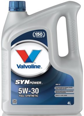 Motorový olej Valvoline SynPower ENV C2 5W-30, 4L