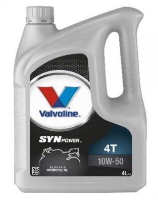 Motorový olej Valvoline SynPower 4T 10W-50, 4L