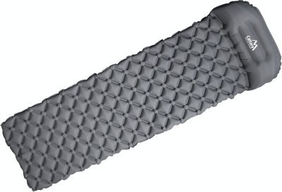 Karimatka nafukovací Cattara CRYSTAL 195x58x5cm šedá