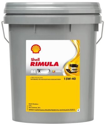 Motorový olej Shell Rimula R4 X 15W-40, 20L