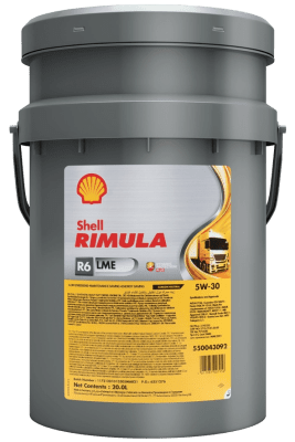 Motorový olej Shell Rimula R6 LME 5W-30, 20L