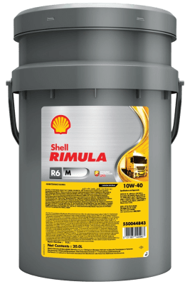 Motorový olej Shell Rimula R6 M 10W-40, 20L