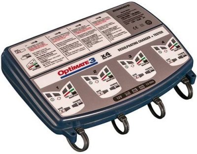 Nabíječka baterií Optimate 3x4 Quad Bank 12V, 0.8A
