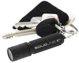 Solidline ruční svítilna ST1 BLACK, BLISTER