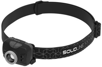 Solidline čelovka SH5 BLACK IT, BLISTER