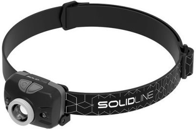 Solidline čelovka SH3 BLACK TEST IT, BLISTER