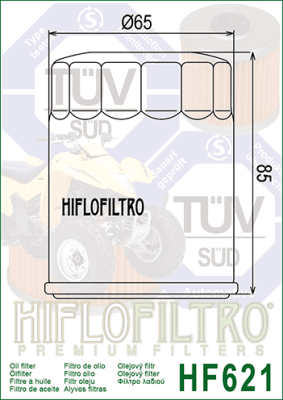 Olejový filtr HIFLOFILTRO HF621