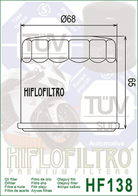 Olejový filtr HIFLOFILTRO HF138C