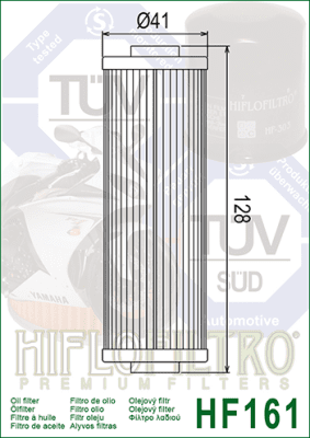 Olejový filtr HIFLOFILTRO HF161