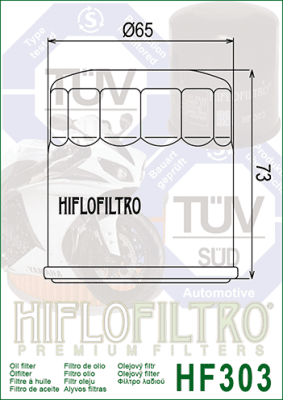 Olejový filtr HIFLOFILTRO HF303