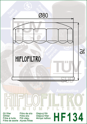Olejový filtr HIFLOFILTRO HF134