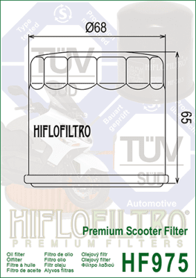 Olejový filtr HIFLOFILTRO HF975