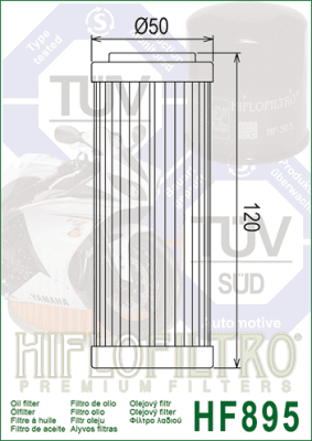 Olejový filtr HIFLOFILTRO HF895