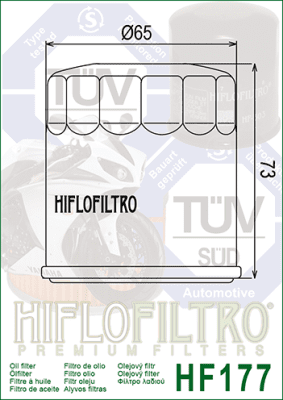 Olejový filtr HIFLOFILTRO HF177