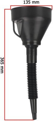 Trychtýř dvoudílný černý MAR-POL M78326