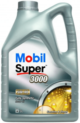 Motorový olej Mobil Super 3000 X1 5W-40, 5L