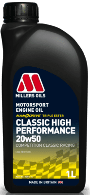 Motorový olej Millers Oils Classic High Performance 20W-50, 1L