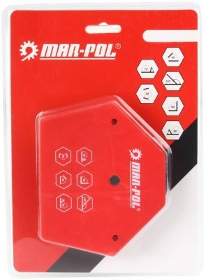 Úhlový magnet 30°/45°/60°/75°/90°/135°, 35kg MAR-POL M79414