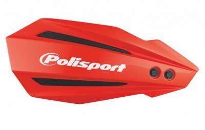 Chrániče páček POLISPORT 8308500003 MX BULLIT s montážní sadou Red CR04