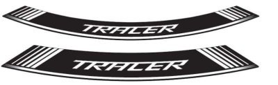 Linka na ráfek PUIG TRACER 9293B bílá linky na ráfek - sada 8ks