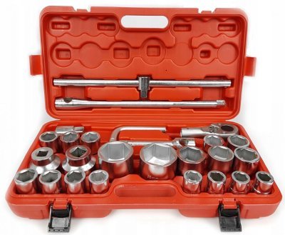 Gola sada 3/4" a 1" 26ks 21-65mm, 6-hran, MAR-POL M58254