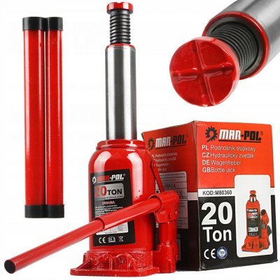 Hydraulický zvedák 20t - panenka MAR-POL M80360