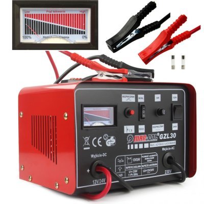 Nabíječka autobaterií 12/24V GZL-30 MAR-POL M82506