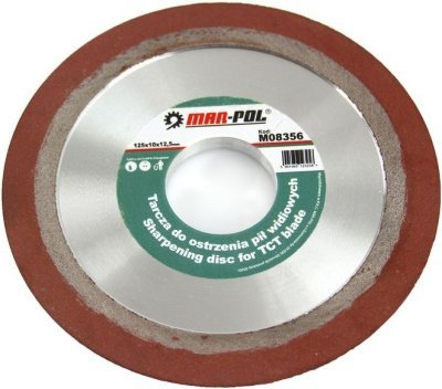 Diamantový brusný kotouč 125x32x16 mm k ostřičce pilových kotoučů MAR-POL M08356