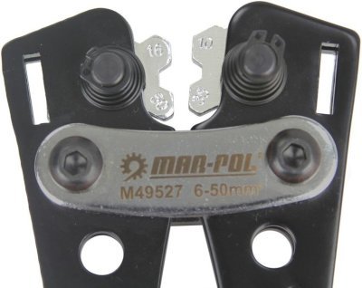 Krimpovací kleště na kabelová pouzdra s matricemi HEX 6 - 50 mm MAR-POL M49527