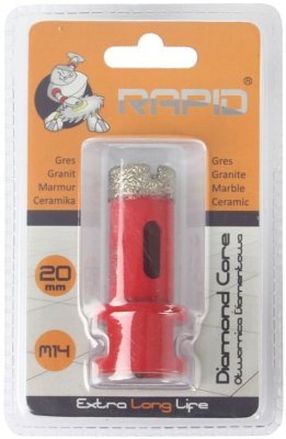 Diamantový korunkový vrták s otvorem ⌀20 mm M14 RAPID M22757