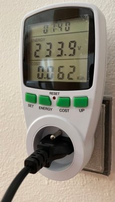 Měřič spotřeby el. energie - wattmetr MAR-POL M90150