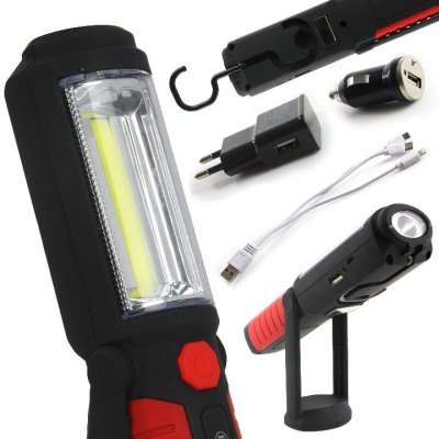 Aku LED pracovní svítilna s funkcí powerbanky 3W BJC M82726