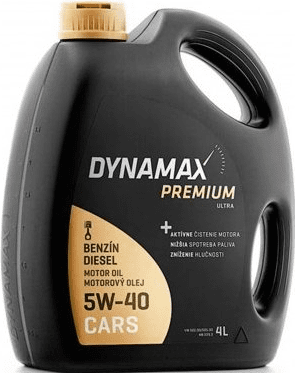 Motorový olej Dynamax Premium Ultra 5W-40, 4L