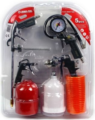 Sada pneumatického nářadí 5 ks MAR-POL M80710A